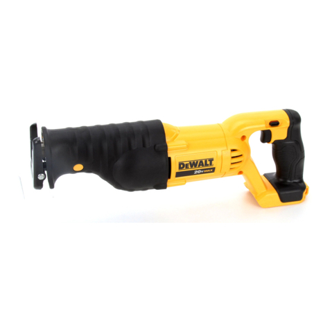 DeWalt DCS381-XE instruction manual
