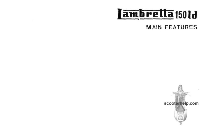 Lambretta 150 ld User manual Lambretta 150 ld User manual