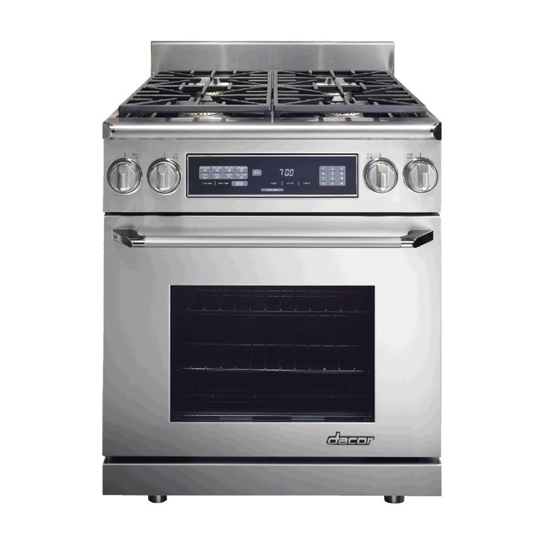 Dacor ER30D installation instructions