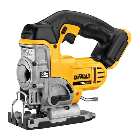 DeWalt XR Li-ION DCS331-XE User manual
