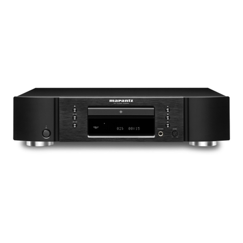 Marantz CD5005 User manual