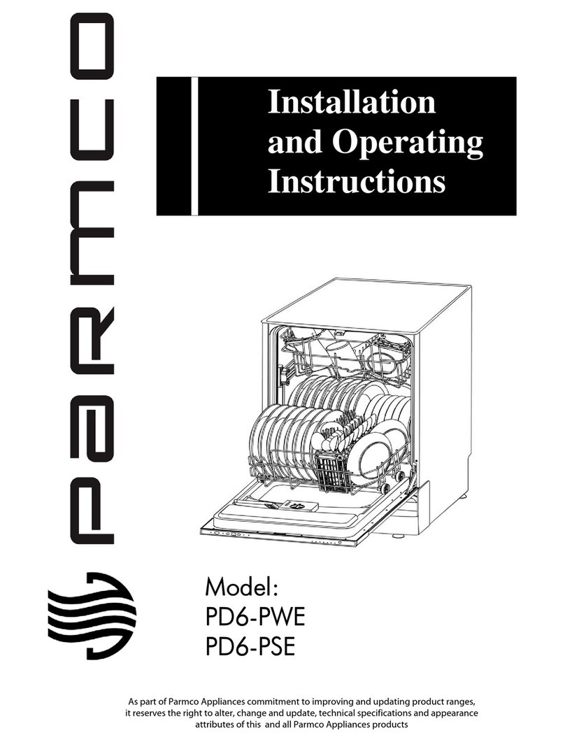 Parmco PD6-PWE User manual