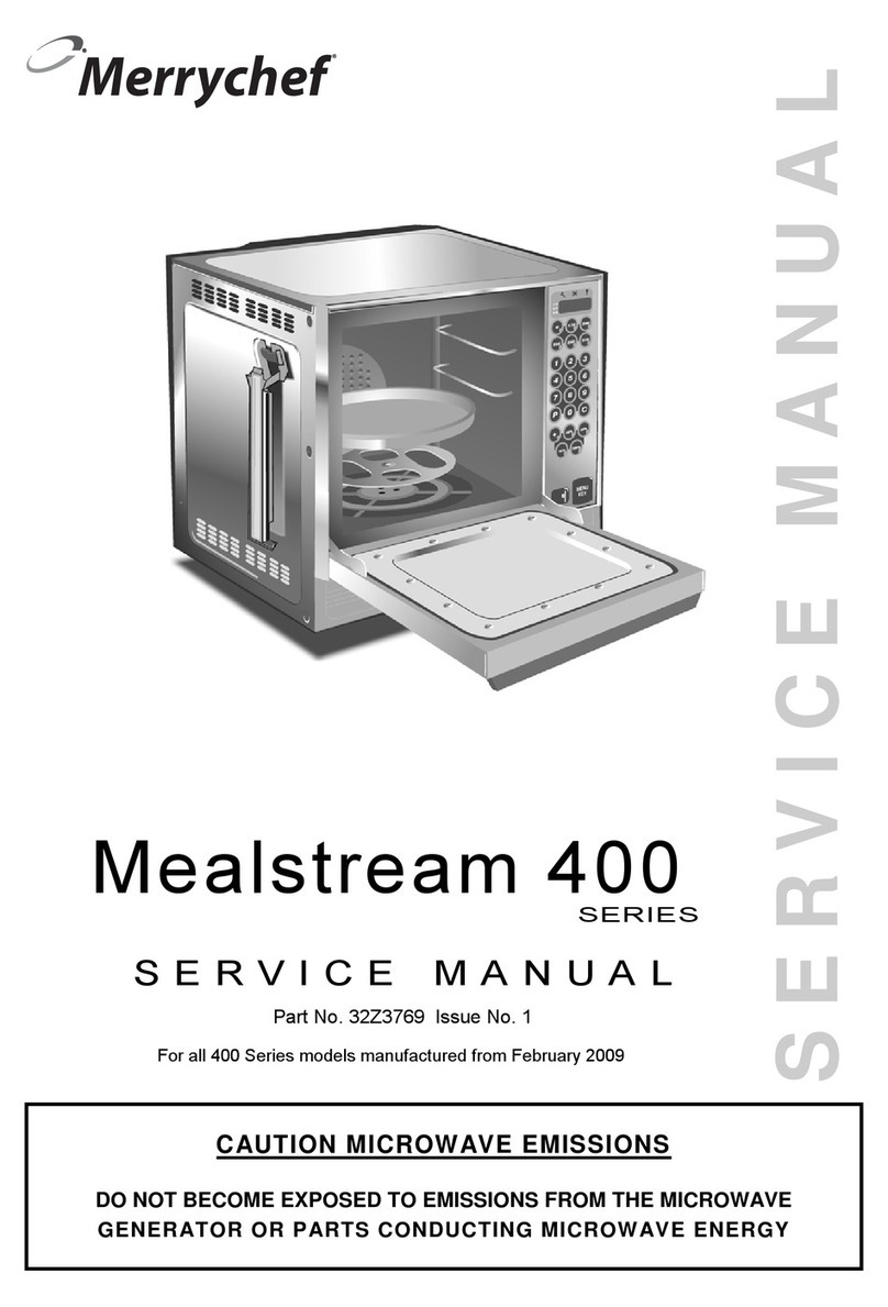 Merrychef Mealstream 400 Series User manual