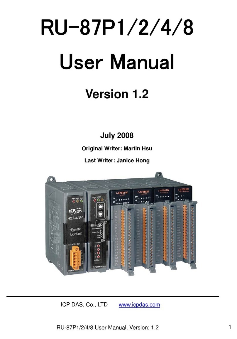 ICP DAS USA RU-87P1 user manual ICP DAS USA RU-87P1 user manual