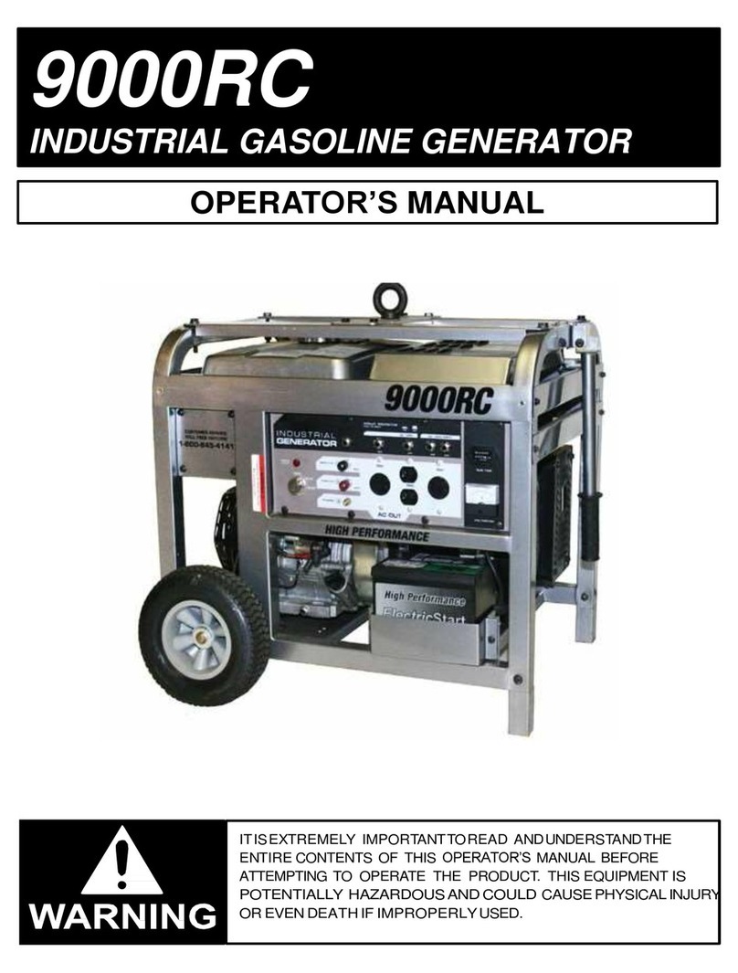 American Fab 9000RC Operator's manual