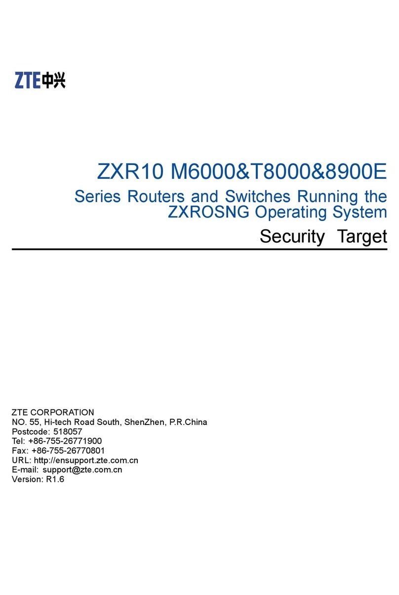 Zte ZXR10 M6000 Series Guide