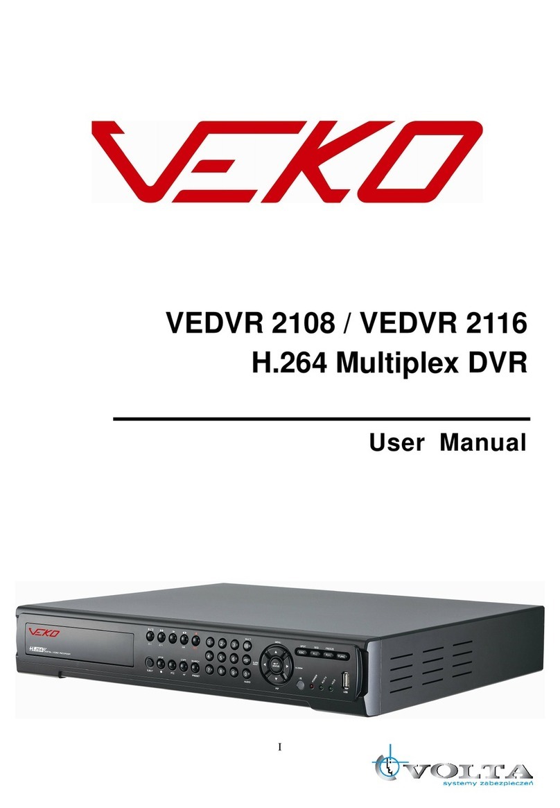 Veko VEDVR 2108 user manual