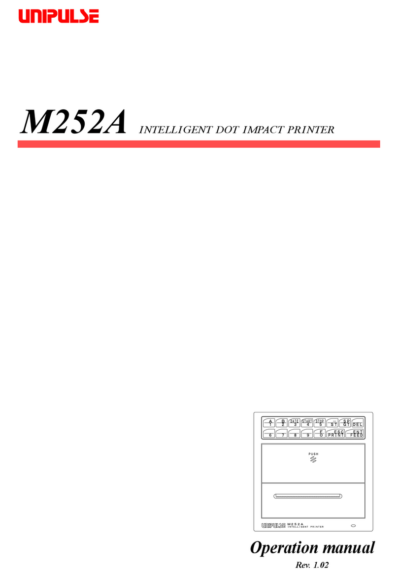 Unipulse M252A User manual