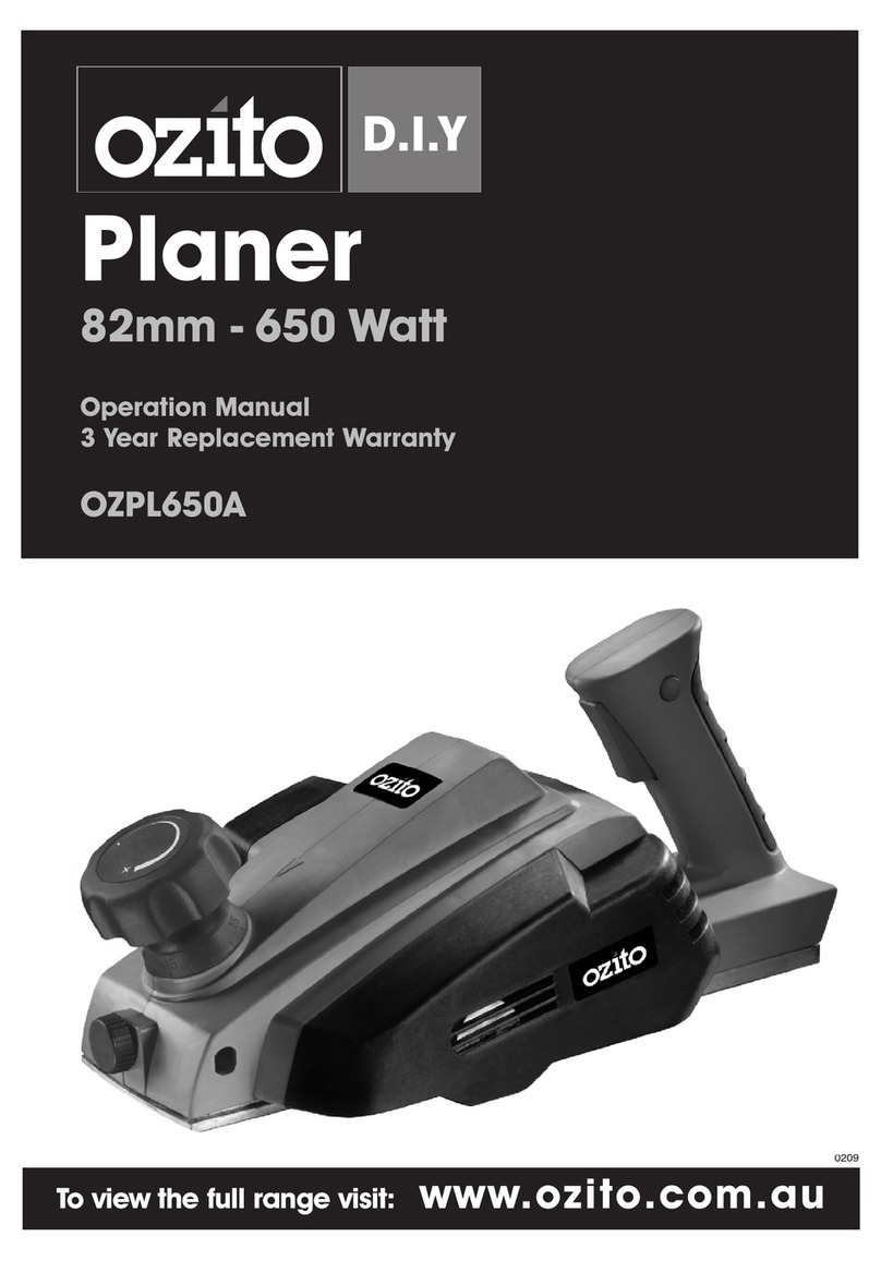Ozito OZPL650A User manual