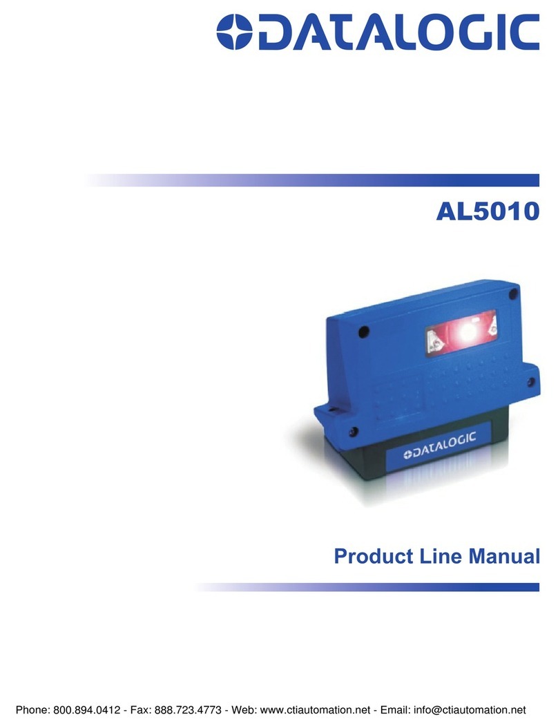Datalogic AccuLazr AL5010 Product line manual