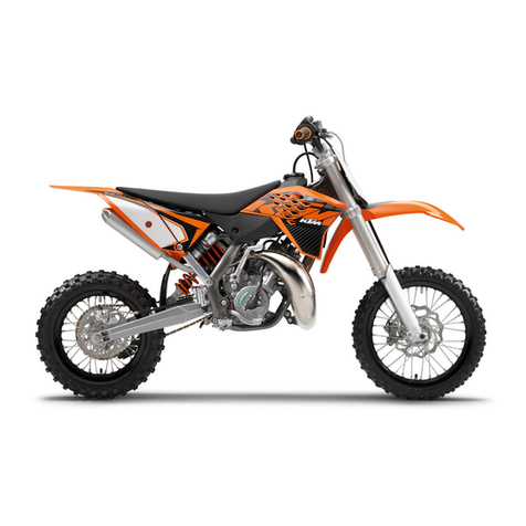 KTM 65 SX 2013 User manual