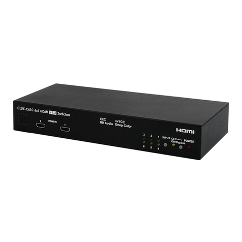 Cypress CLUX-C61C Operation manual