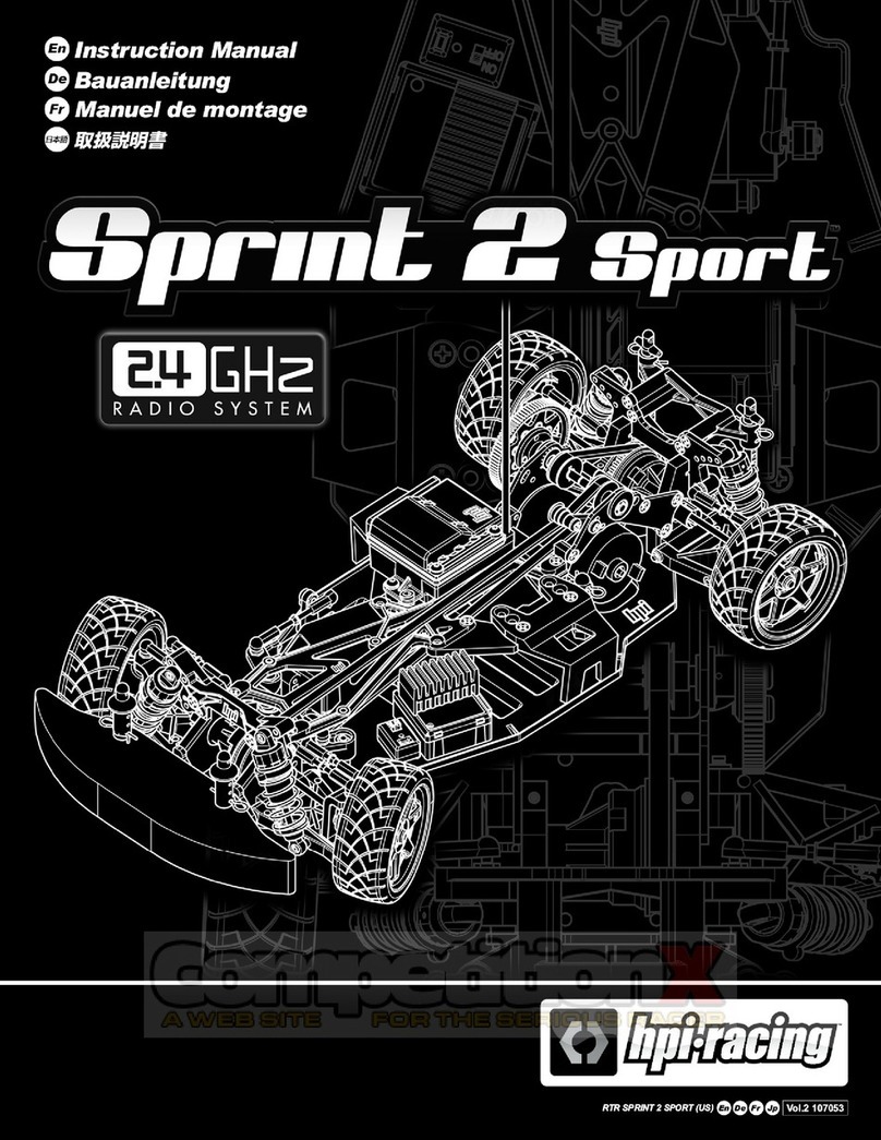 HPI Racing Sprint 2 sport instruction manual