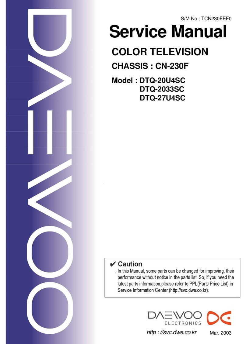 Daewoo DTQ-20U4SC Service manual