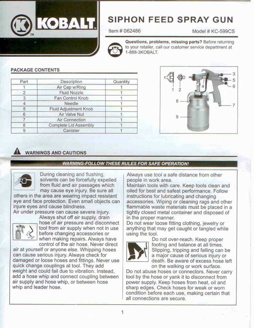 Kobalt KC-599CS quick guide
