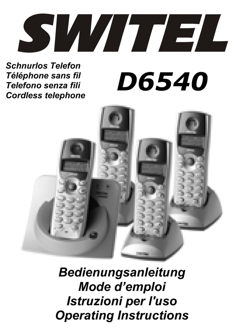 switel D6540 operating instructions