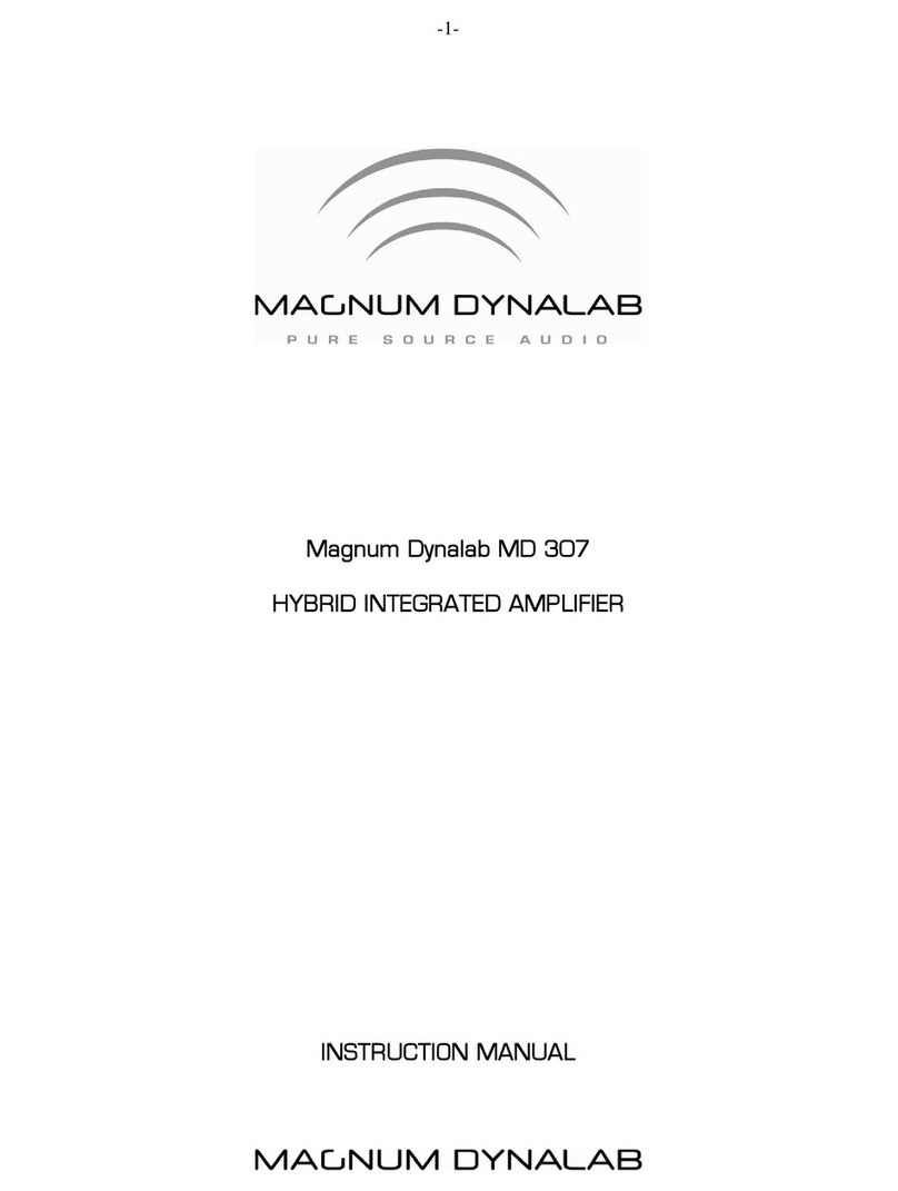 Magnum MD 307 instruction manual