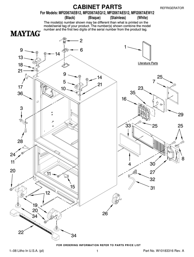 Maytag MFI2067AEB12 User manual