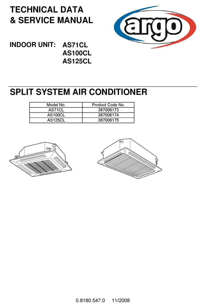 Argo AS71CL Manual