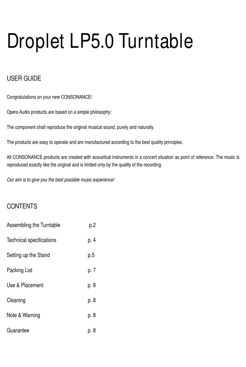 Consonance Droplet LP5.0 user guide