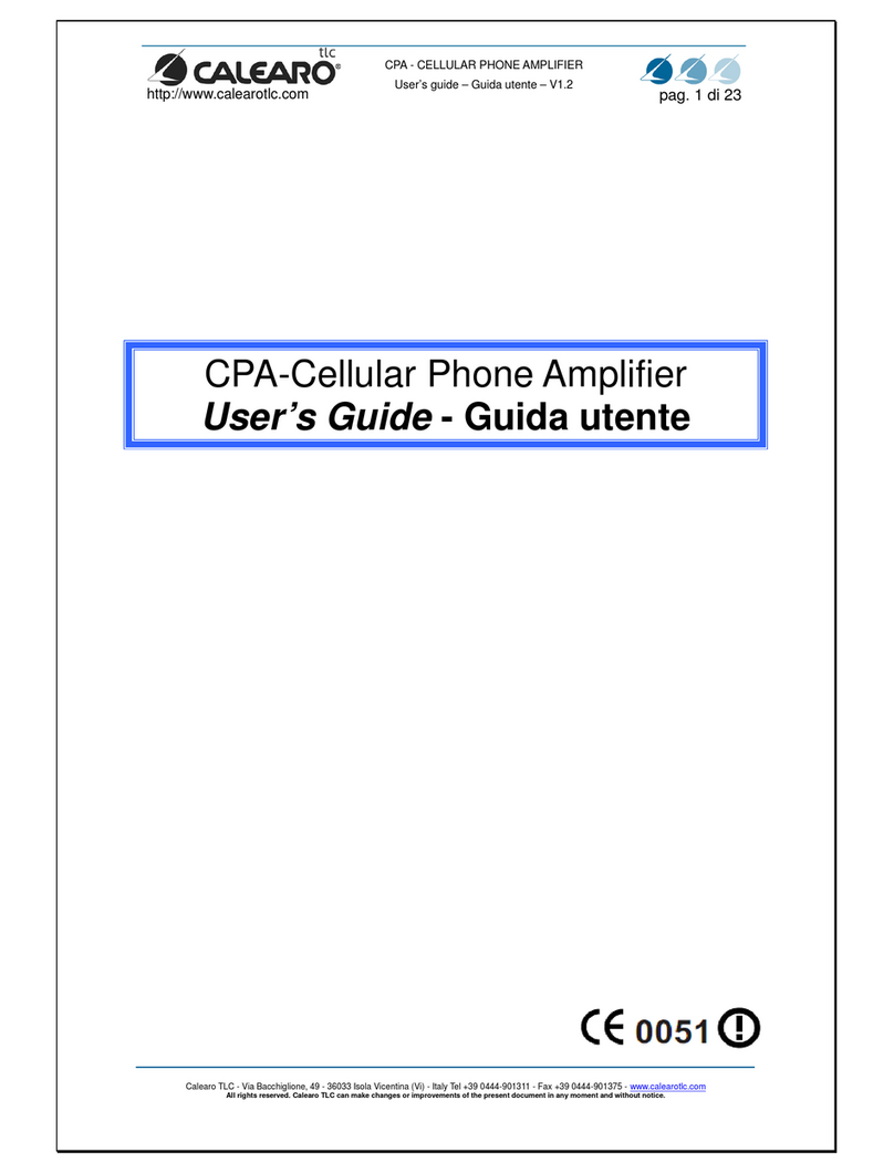 Calearo CPA-Cellular user guide