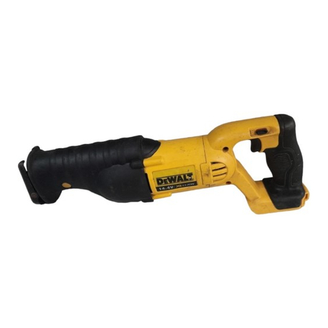 DeWalt XR LI-ION DCS320-XE User manual