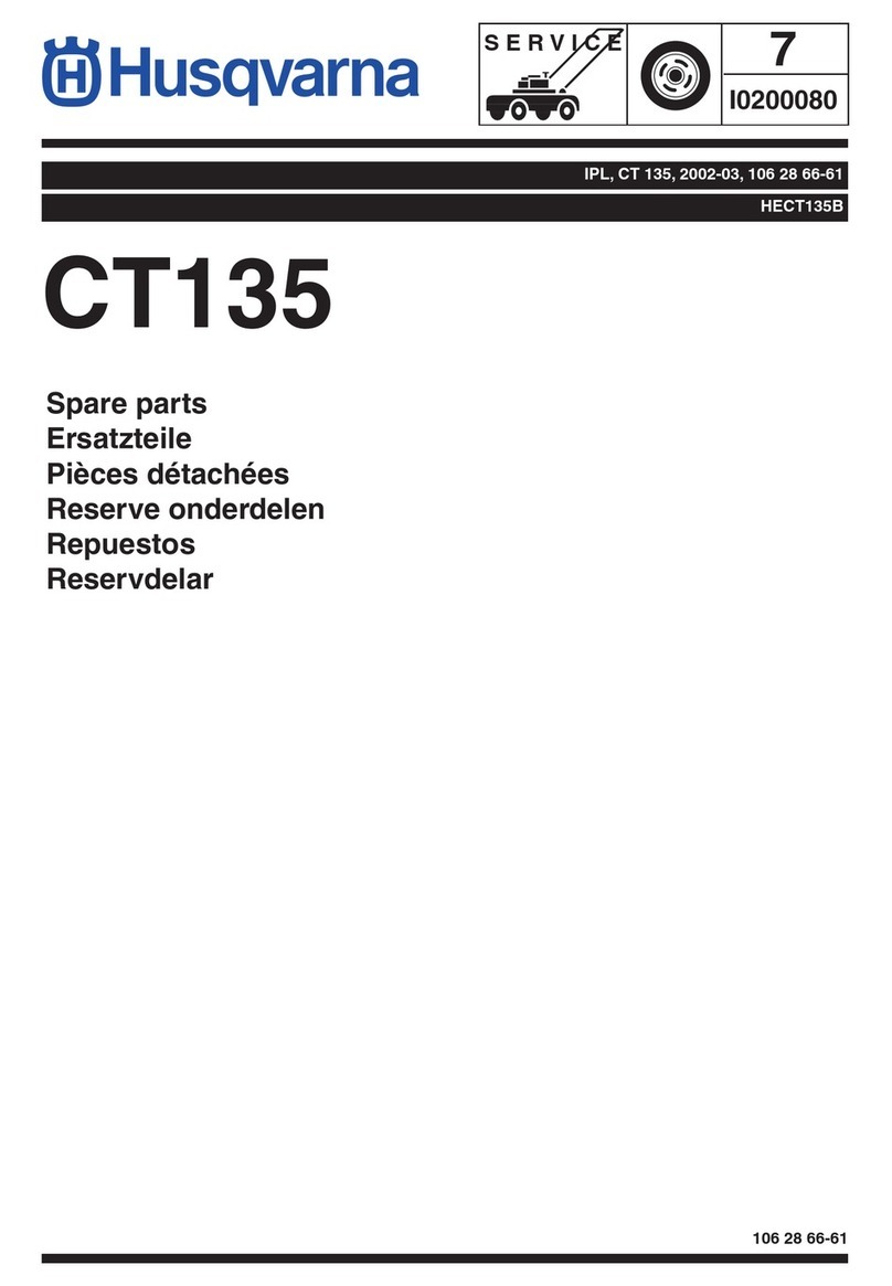 Husqvarna CT135 Spare parts