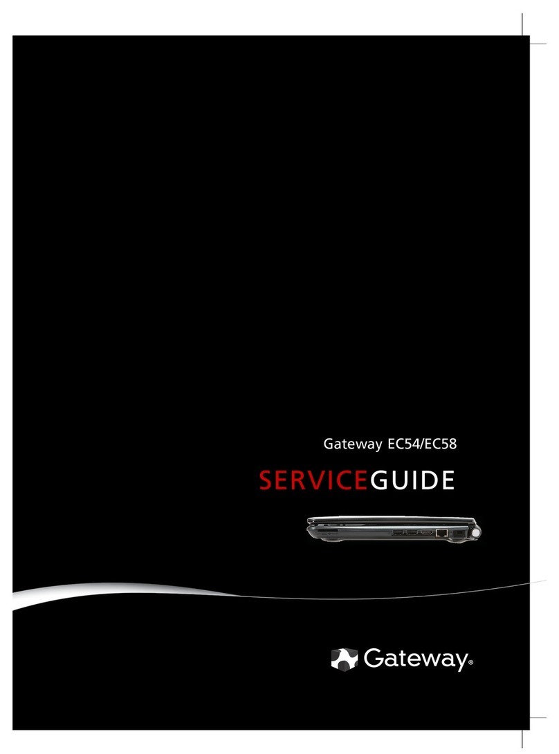 Gateway EC54 User manual