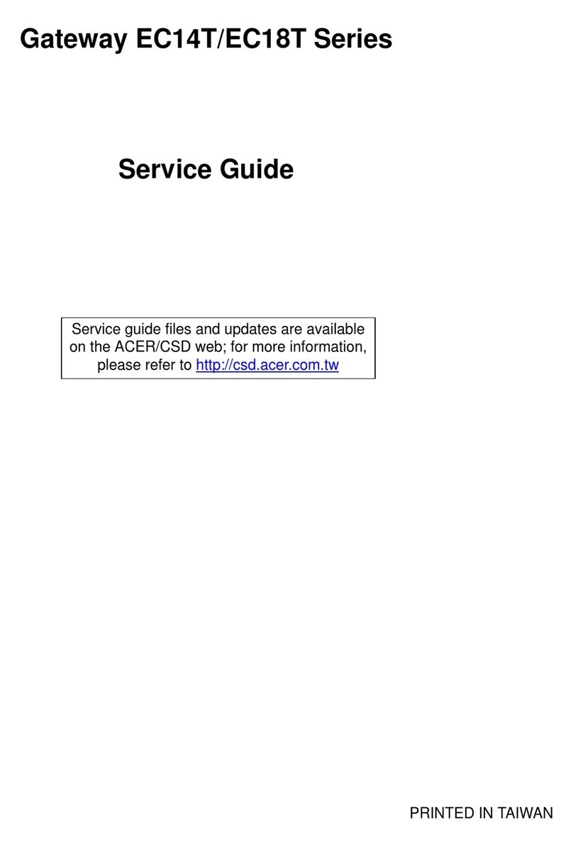 Gateway EC14T Series User manual