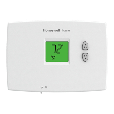 Honeywell PRO TH2000DH Series User manual