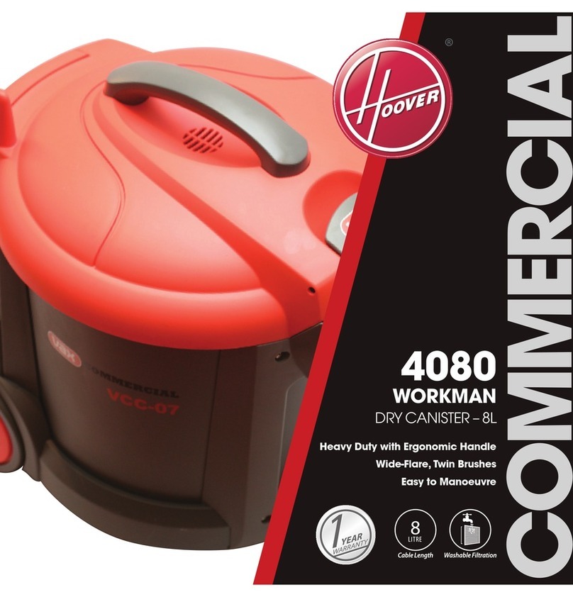 Hoover Workman 4080 User manual