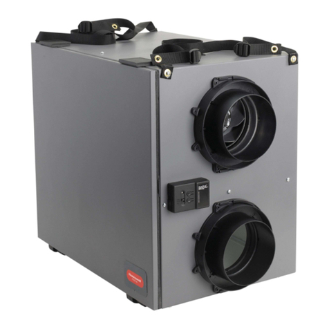 Honeywell TrueFRESH ERV User manual
