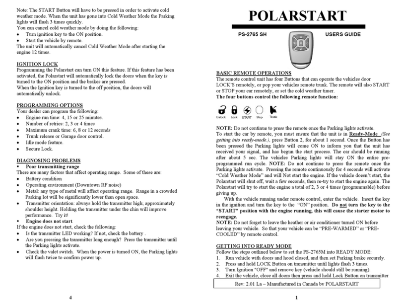 Polarstart PS-2765 SH user guide