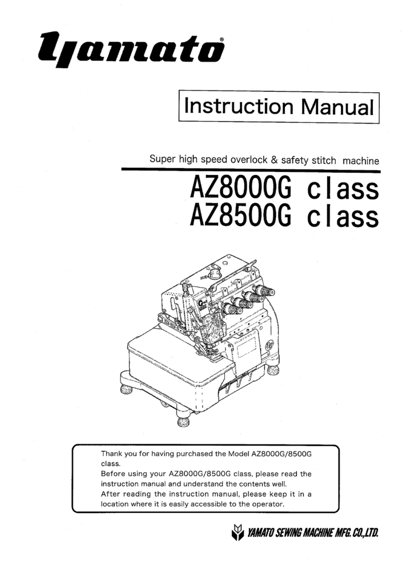Yamato AZ8000G class instruction manual
