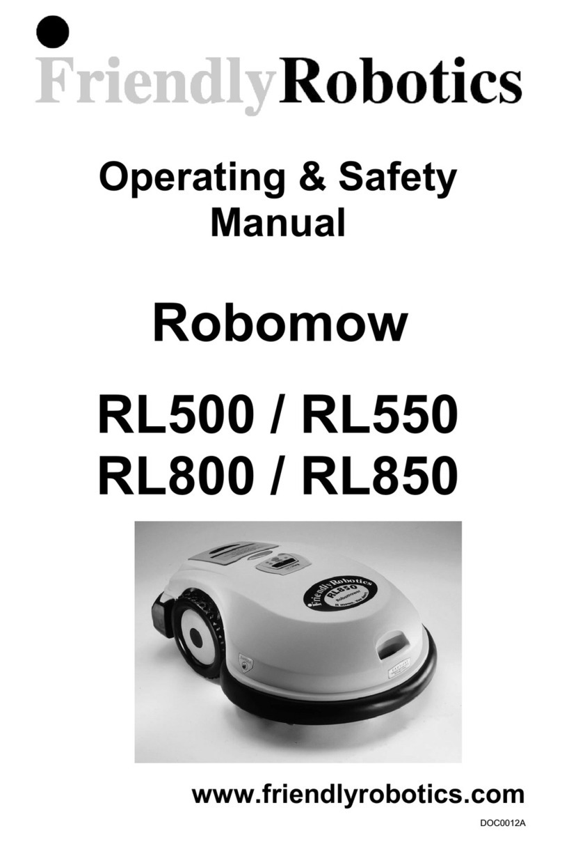 Friendly Robotics RL500 Instruction Manual