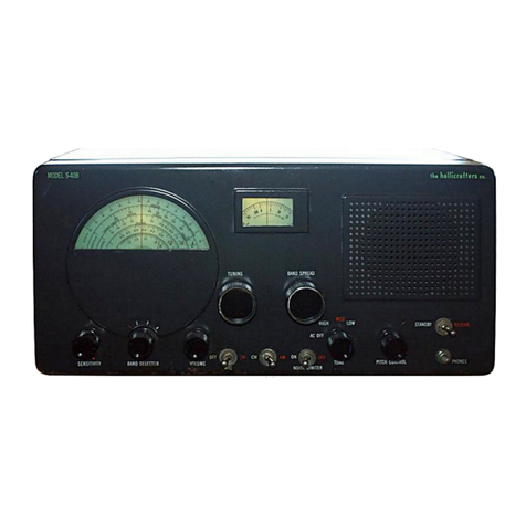 Hallicrafters S-40B Training manual