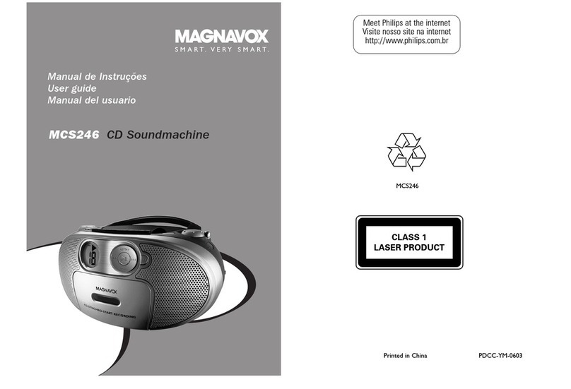 Magnavox MCS246 User manual