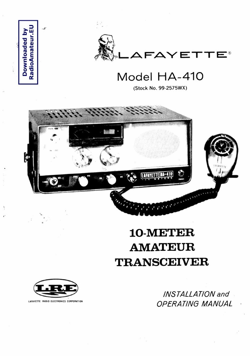 Lafayette HA-410 User manual