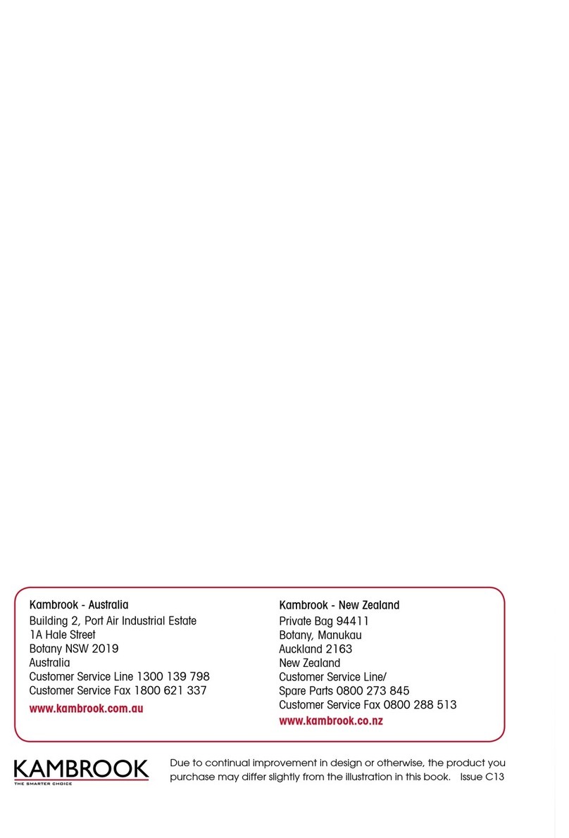 Kambrook KFP600 User manual
