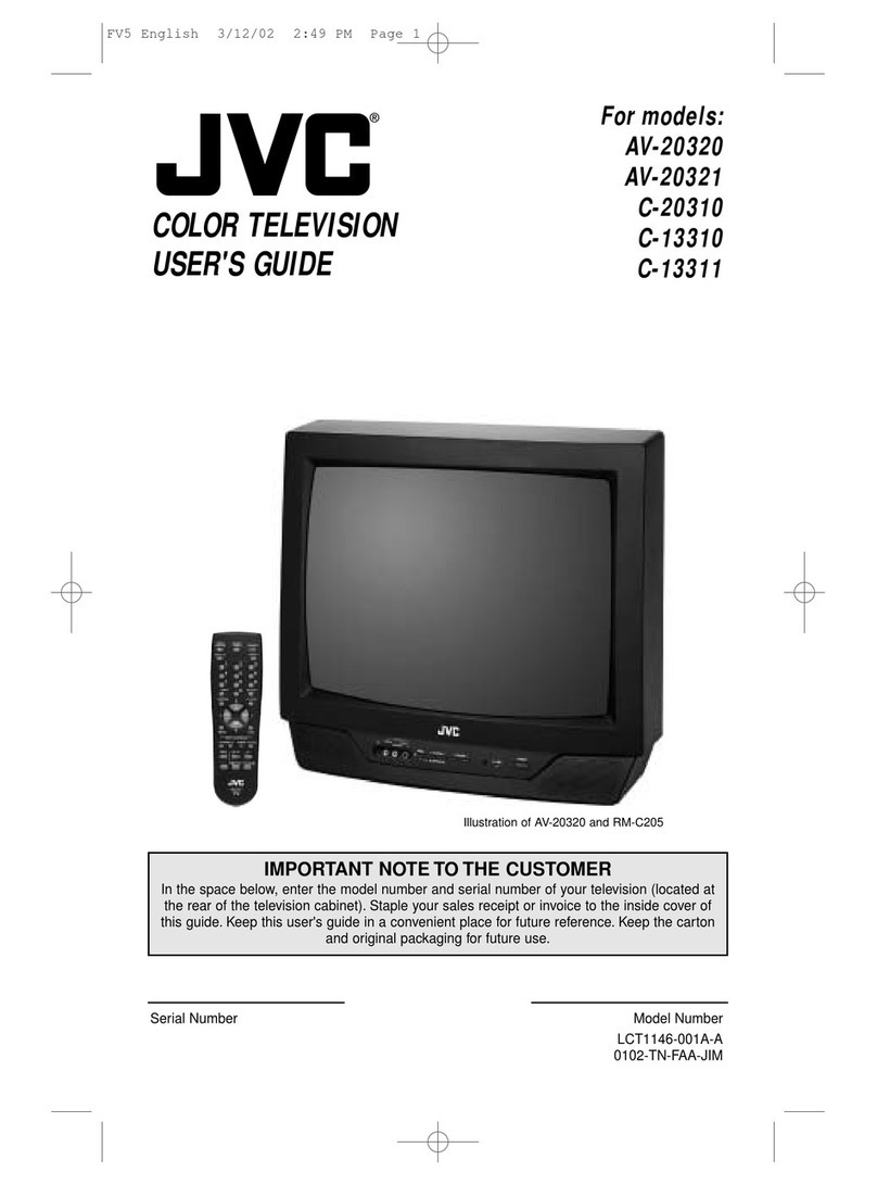 JVC AV-20320, AV-20321, C-20310, C-13310,... user guide