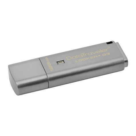 Kingston Technology DataTraveler Locker+ Generation 3 DTLPG3 installation guide