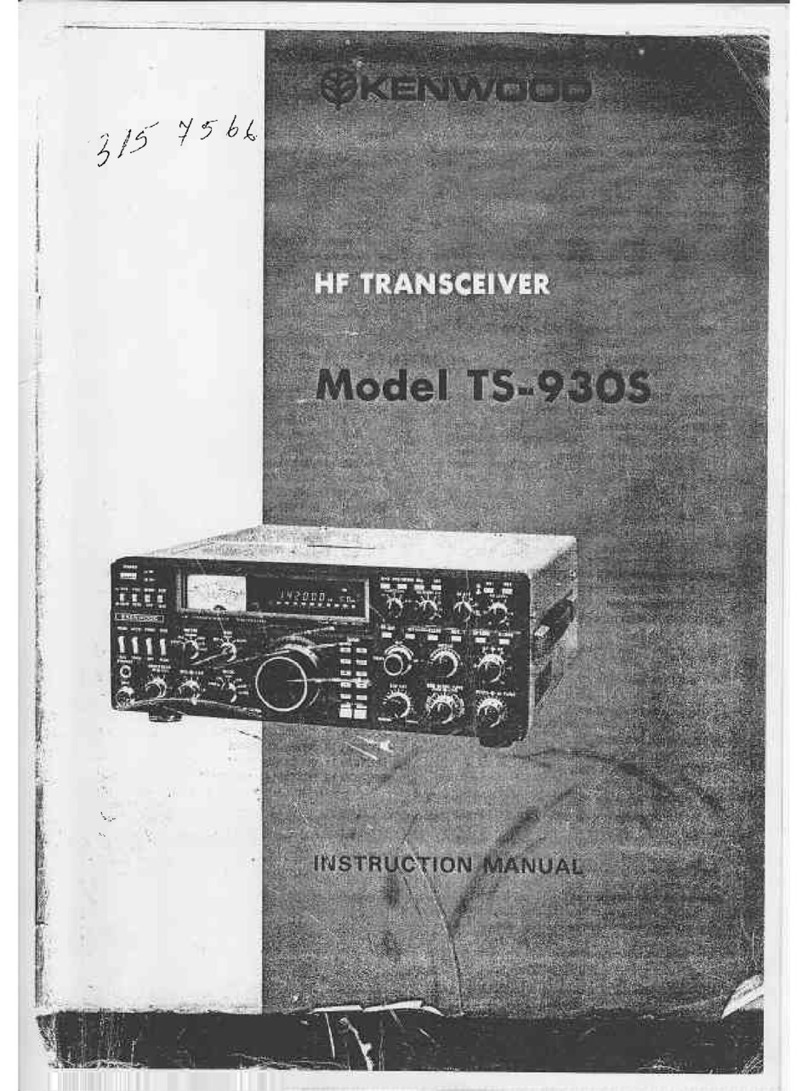 Kenwood TS-930S User manual Kenwood TS-930S User manual