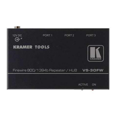 Kramer FireWire VS-30FW user manual