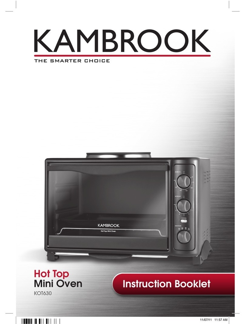 Kambrook Hot Top K0T630 Instruction booklet