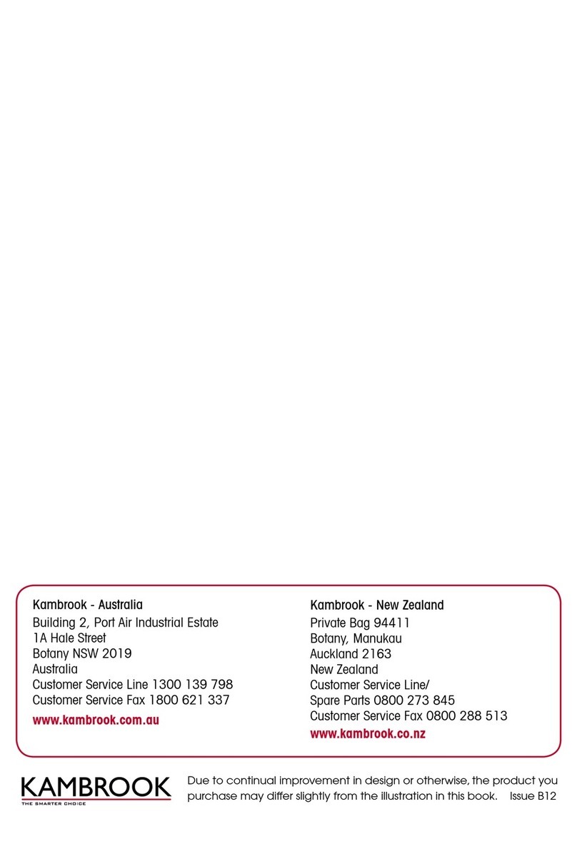 Kambrook Essentials KBL70 User manual