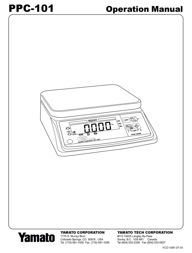 Yamato PPC-101 Operation manual