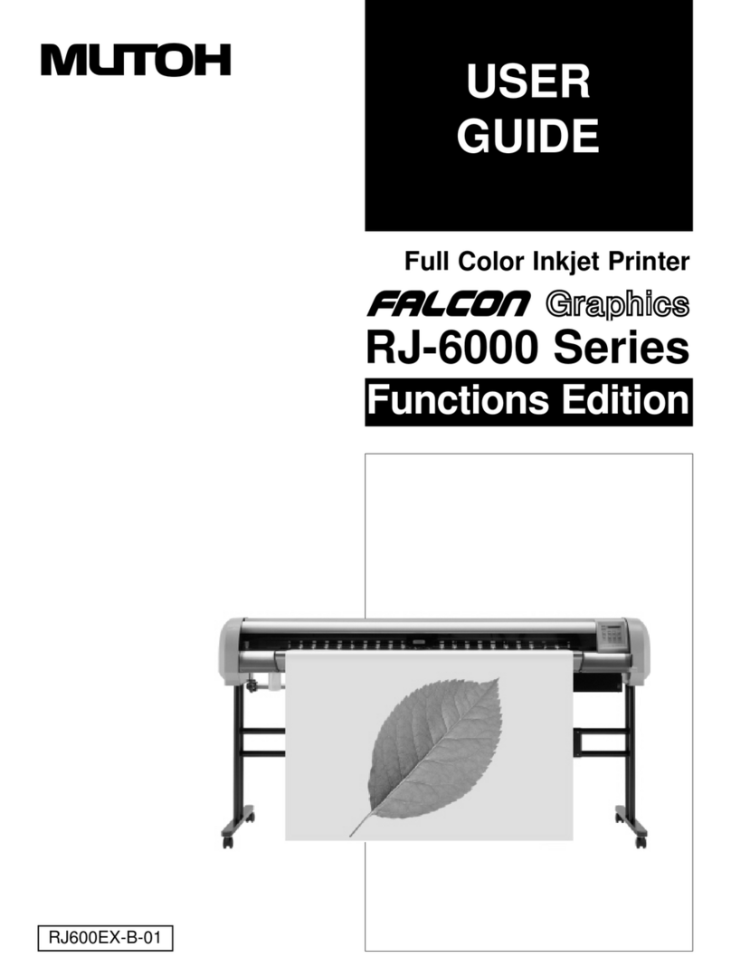 MUTOH RJ600EX-B-01 User manual