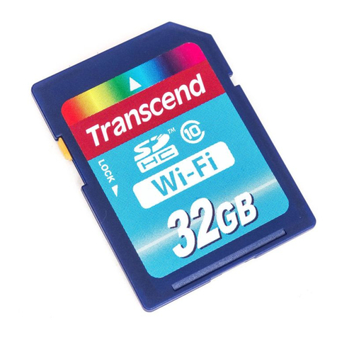 Transcend Wi-Fi SD User manual