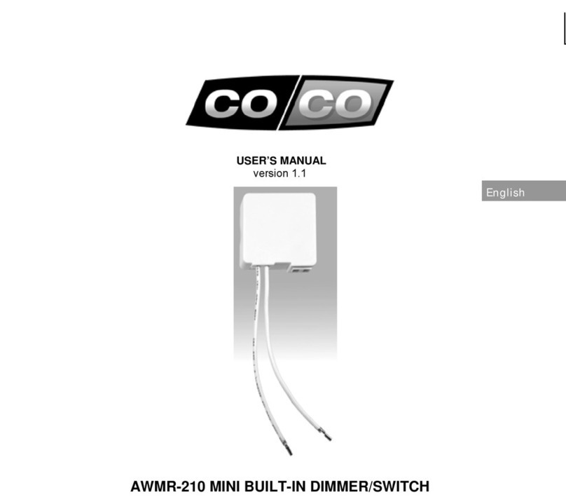 CoCo AWMR-210 user manual