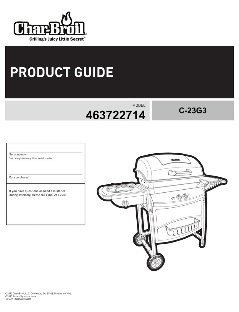Char-Broil 463722714 User manual